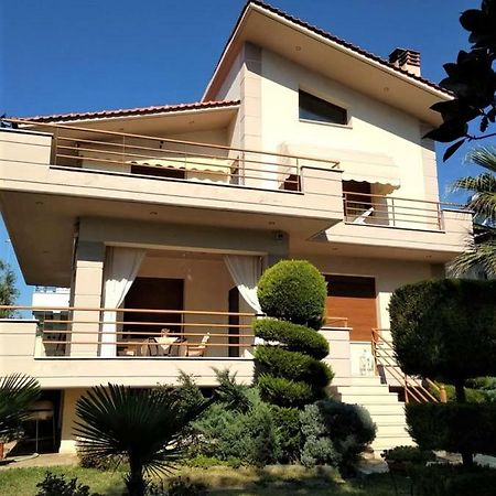 Family Resort In Nea Vrasna Bagian luar foto