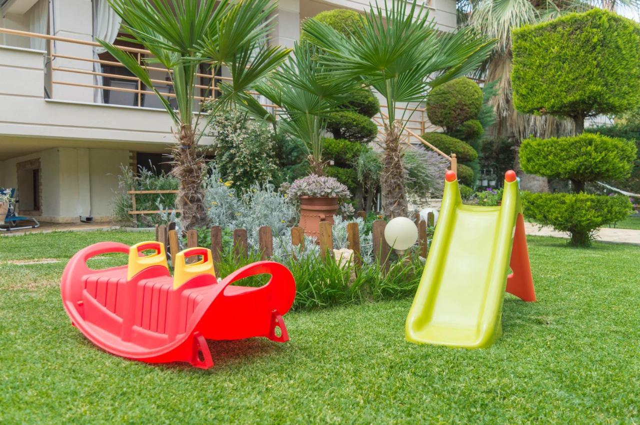 Family Resort In Nea Vrasna Bagian luar foto