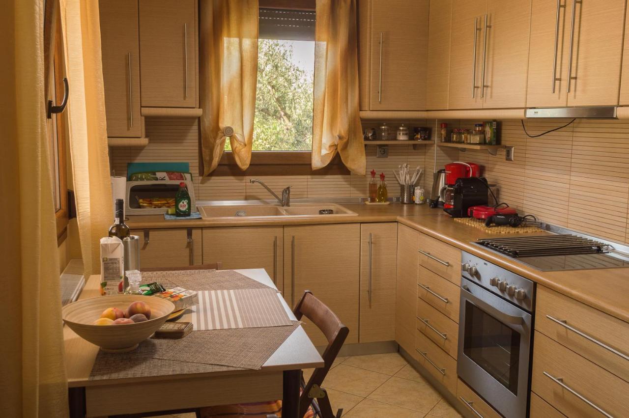 Family Resort In Nea Vrasna Bagian luar foto