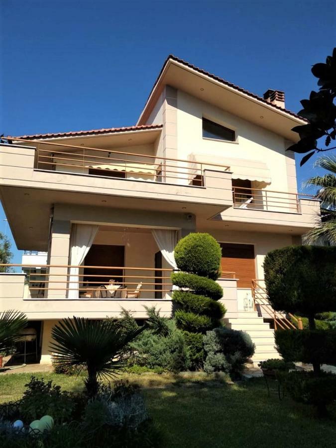 Family Resort In Nea Vrasna Bagian luar foto